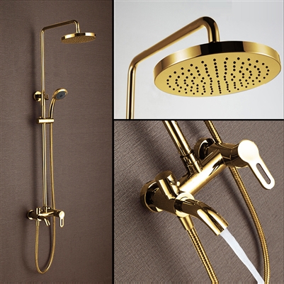 Gold Shower Fixtures